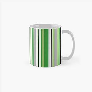 Aromantic Mugs - Aromantic Pride Flag Colors Classic Mug RB1901