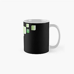 Aromantic Mugs - Aro Pride Cascading Abstract Squares Classic Mug RB1901