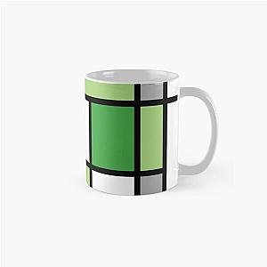 Aromantic Mugs - Aro Pride Basic Lined Rectangles Classic Mug RB1901