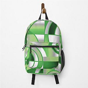 Aromantic Backpacks - Aro Pride Abstract Circles and Lines Design Backpack RB1901