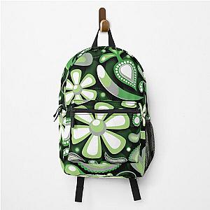 Aromantic Backpacks - Aro Pride Floral Paisley Pattern Backpack RB1901