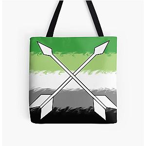 Aromantic Bags - Aro Arrows All Over Print Tote Bag RB1901