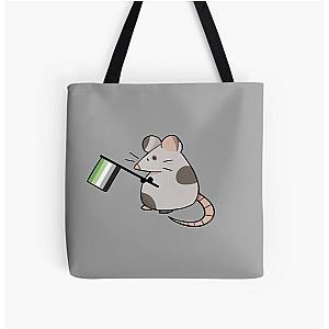 Aromantic Bags - Aromantic rat All Over Print Tote Bag RB1901