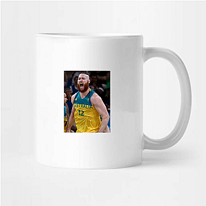 Rugged NBA Big Man Aron Baynes Mugs
