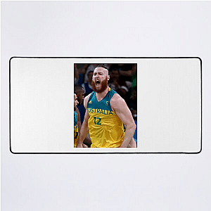Rugged NBA Big Man Aron Baynes Mouse Pads