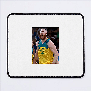Rugged NBA Big Man Aron Baynes Mouse Pads