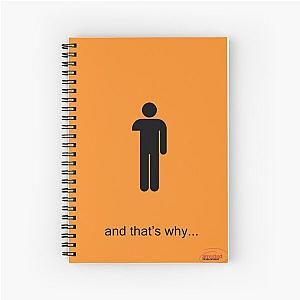 Arrested Development One Armed Man Spiral Notebook