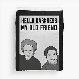 Hello Darkness My Old Friend T-ShirtHello Darkness My Old Friend, Simon and Garfunkel, Paul Simon, Art Garfunkel, Funny Duvet Cover