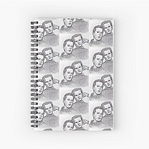 Simon and Garfunkel Spiral Notebook