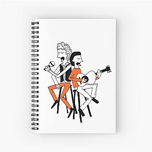 Simon and Garfunkel Spiral Notebook