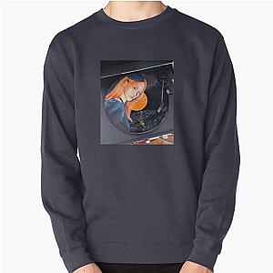 ARTMS  LOONA Jinsoul Painting on Vinyl Record Pullover Sweatshirt