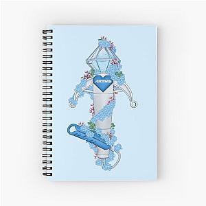 ARTMS Floral Lightstick kpop  Spiral Notebook