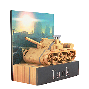 Artropad Mini Tank Omoshiroi Block 3D Note Pad