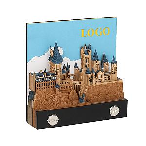 Artropad Magic Castle Omoshiroi Block Mini 3D Notepad