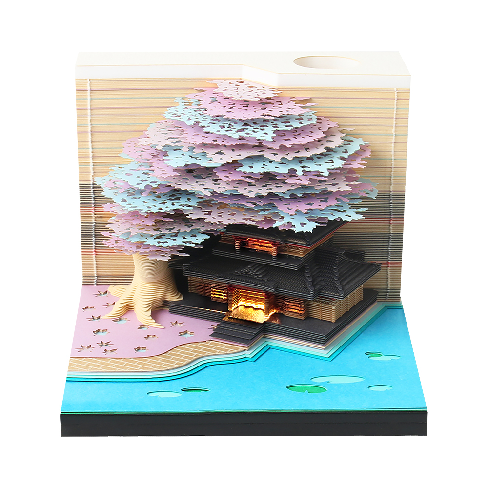 Artropad Marriage Tree Series Omoshiroi Block 3D Notepad With Pen ...