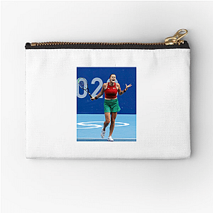 Aryna Sabalenka Always Fierce Always Winning Aryna Sabalenka Zipper Pouches