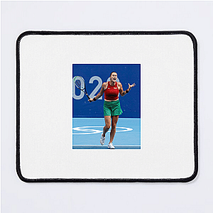 Aryna Sabalenka Always Fierce Always Winning Aryna Sabalenka Mouse Pads