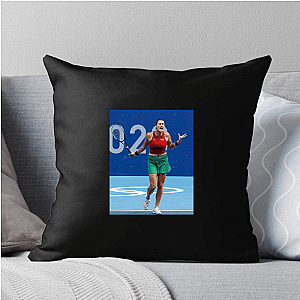 Aryna Sabalenka Always Fierce Always Winning Aryna Sabalenka Pillows Cover