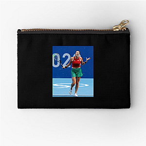 Aryna Sabalenka Always Fierce Always Winning Aryna Sabalenka Zipper Pouches