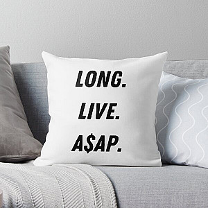 Long Live Asap Throw Pillow RB0111