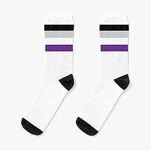 Asexual Flag Socks - Asexual Pride Socks RB1901