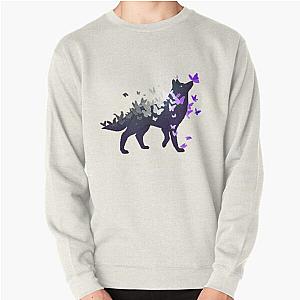 Asexual Flag Sweatshirts - Asexual Pride Galaxy Wolf (Requested) Pullover Sweatshirt RB1901