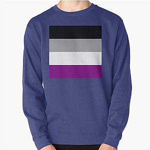 Asexual Flag Sweatshirts - LGBTQ Asexual Flag - June Pride Month Asexual flag Pullover Sweatshirt RB1901