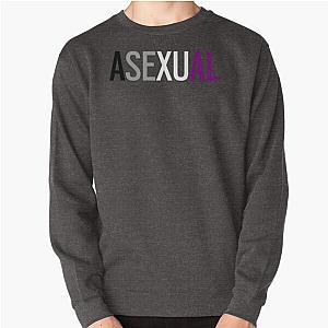 Asexual Flag Sweatshirts - Asexual - Horizontal Pullover Sweatshirt RB1901