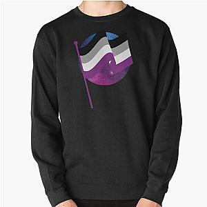 Asexual Flag Sweatshirts - Asexual Flag Pullover Sweatshirt RB1901