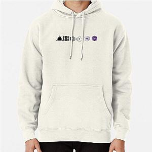 Asexual Flag Hoodies - Asexual Pride (Polyhedral Edition) Pullover Hoodie RB1901