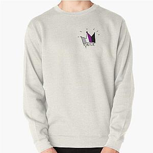 Asexual Flag Sweatshirts - Asexual crown Pullover Sweatshirt RB1901