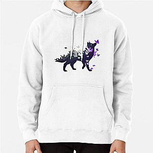 Asexual Flag Hoodies - Asexual Pride Galaxy Wolf (Requested) Pullover Hoodie RB1901