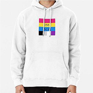 Asexual Flag Hoodies - Panromantic Flag Asexual Flag Asexual I'm Ace T-Shirt Pullover Hoodie RB1901