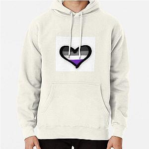 Asexual Flag Hoodies - Asexual Heart Pullover Hoodie RB1901