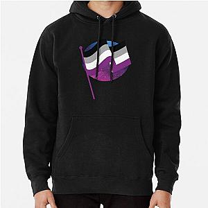 Asexual Flag Hoodies - Asexual Flag Pullover Hoodie RB1901