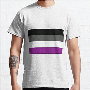 Asexual Flag T-Shirts - Asexual Pride Flag Classic T-Shirt RB1901