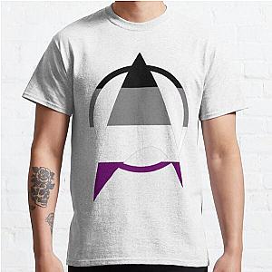 Asexual Flag T-Shirts - Asexual Starfleet Pride Classic T-Shirt RB1901