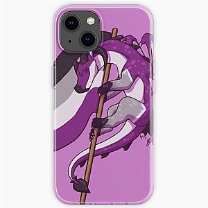 Asexual Flag Cases - Asexual Pride Flag Dragon (3rd Edition) iPhone Soft Case RB1901