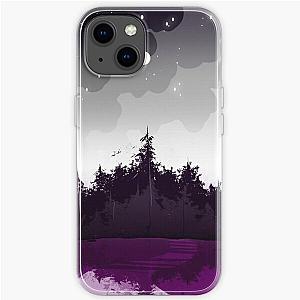 Asexual Flag Cases - Asexual pride forest iPhone Soft Case RB1901