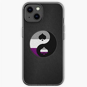 Asexual Flag Cases - Asexual Yin and Yang iPhone Soft Case RB1901