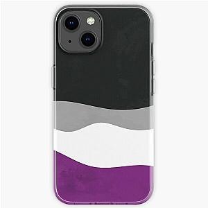 Asexual Flag Cases - Asexual Pride Flag Gift, Nonsexual identity pride flag , Abstract Minimalism art, LGBT iPhone Soft Case RB1901