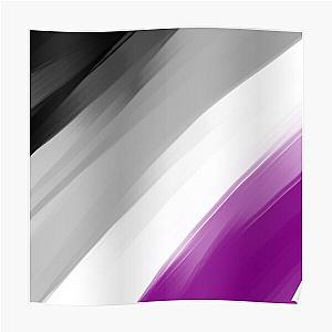 Asexual Flag Posters - Asexual flag Poster RB1901