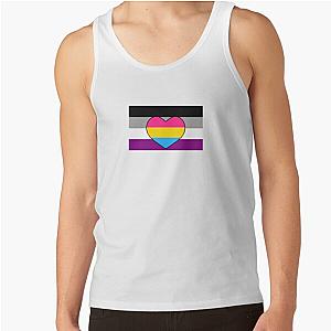 Asexual Flag Tank Tops - Panromantic Asexual Flag Tank Top RB1901