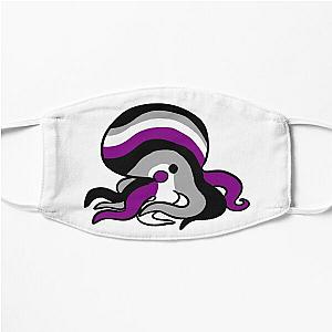 Asexual Flag Face Masks - Asexual pride octopus Flat Mask RB1901