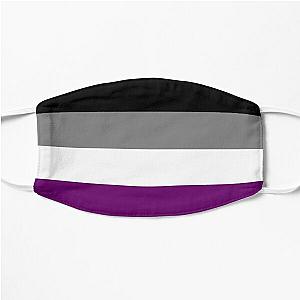 Asexual Flag Face Masks - Asexual Flag Flat Mask RB1901