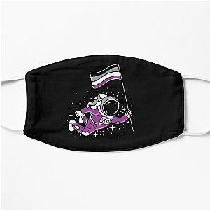 Asexual Flag Face Masks - Ace Pride Astronaut For Asexual Pride Day Flat Mask RB1901