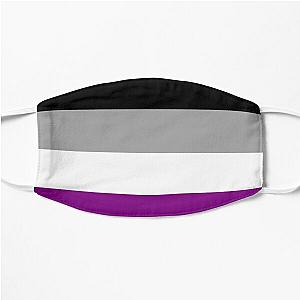 Asexual Flag Face Masks - Asexual flag Flat Mask RB1901