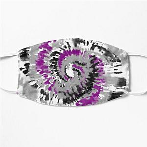 Asexual Flag Face Masks - Asexual Pride Flag Spiral Tie Dye A Sexual A-sexual Flat Mask RB1901