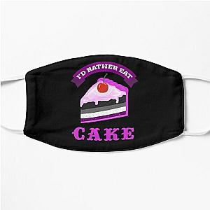 Asexual Flag Face Masks - I'd Rather Eat Cake For Aromantic Asexuals Flat Mask RB1901