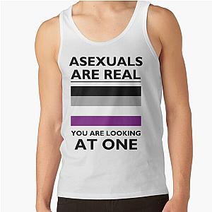 Asexual Flag Tank Tops - Asexuals are Real Tank Top RB1901